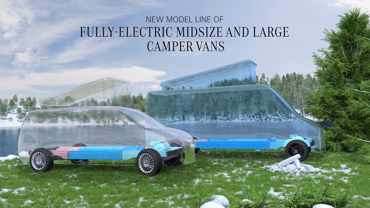 Mercedes Benz Vans traccia la strada per un futuro completamente elettrico. Mercedes Benz Vans traccia la strada per un futuro completamente elettrico.
