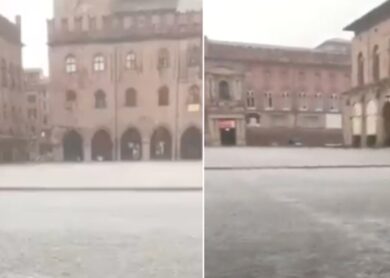 Maltempo in Emilia Romagna, Bologna come un fiume in piena: immagini choc