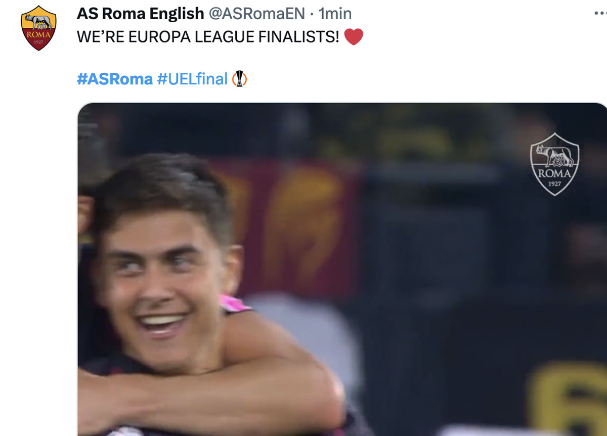 As Roma e Mou su twitter superano l’Emilia Romagna. La Rete perde la testa As Roma e Mou su twitter superano l’Emilia Romagna. La Rete perde la testa