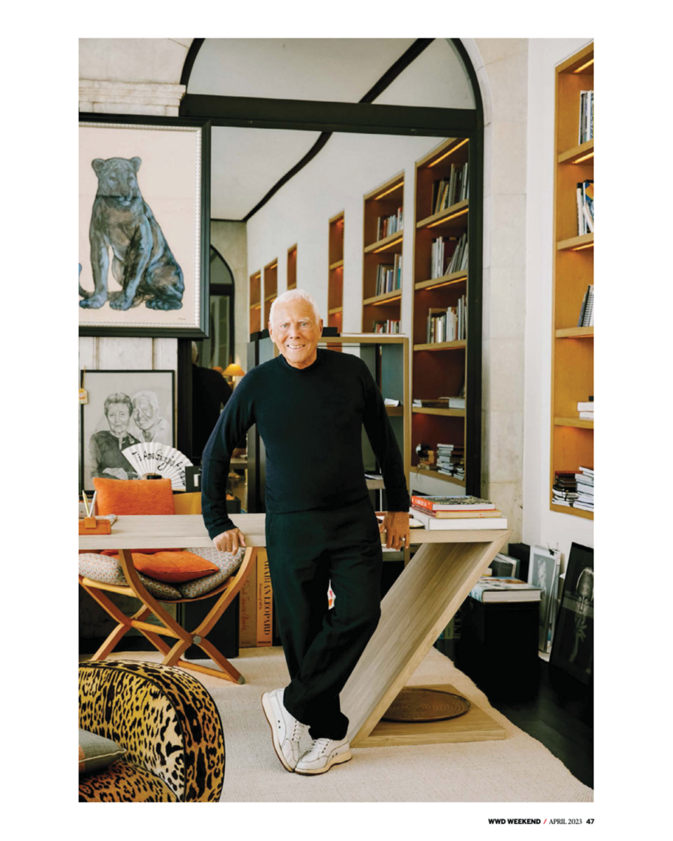 Armani, gran classe anche in casa: le foto della sua elegantissima dimora Armani, gran classe anche in casa: le foto della sua elegantissima dimora
