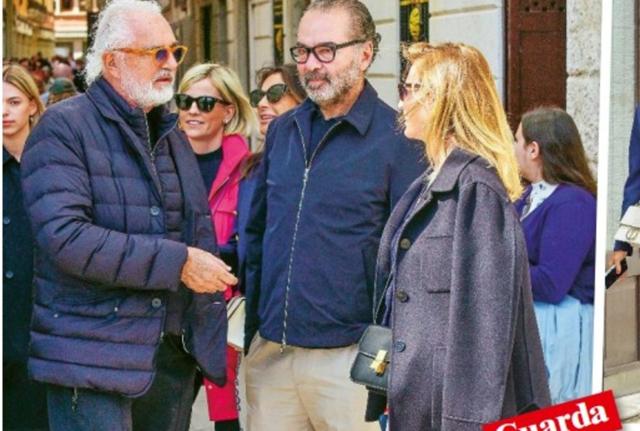 Il patron di Moncler a spasso a Venezia, fuga d’amore con Federica Fontana