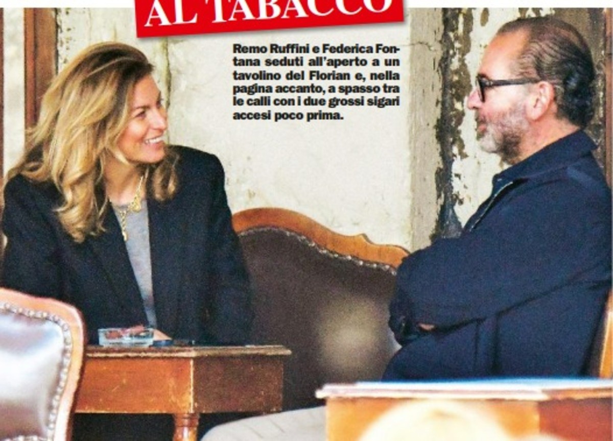 Il patron di Moncler a spasso a Venezia, fuga d’amore con Federica Fontana Il patron di Moncler a spasso a Venezia, fuga d’amore con Federica Fontana
