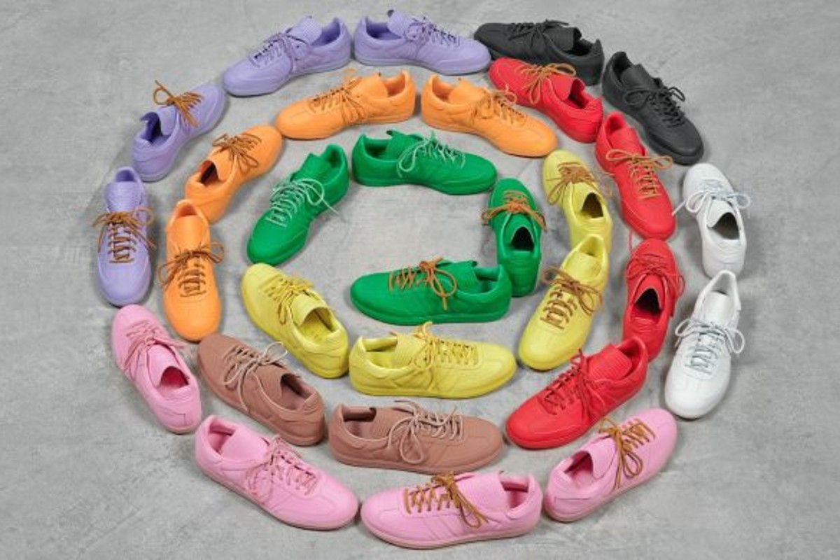 Adidas si affida a Pharrell per una nuova versione delle sneakers Samba