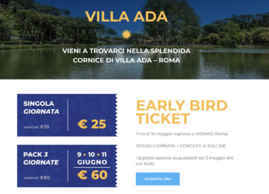 Villa Ada trasformata in discoteca. “Il parco privato da 35 euro a persona”