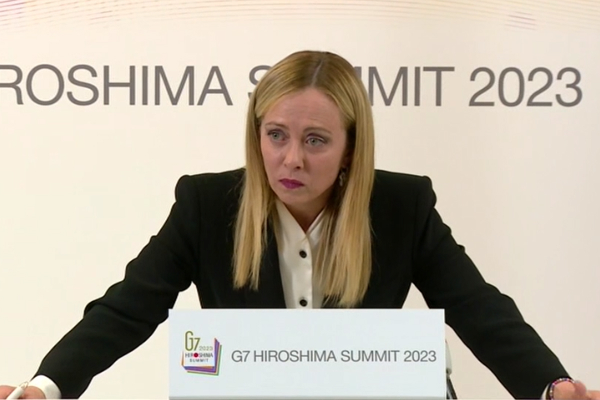 G7, Meloni: “Prossimo in Puglia, simbolo dell’abbraccio Oriente-Occidente” G7, Meloni: “Prossimo in Puglia, simbolo dell’abbraccio Oriente-Occidente”