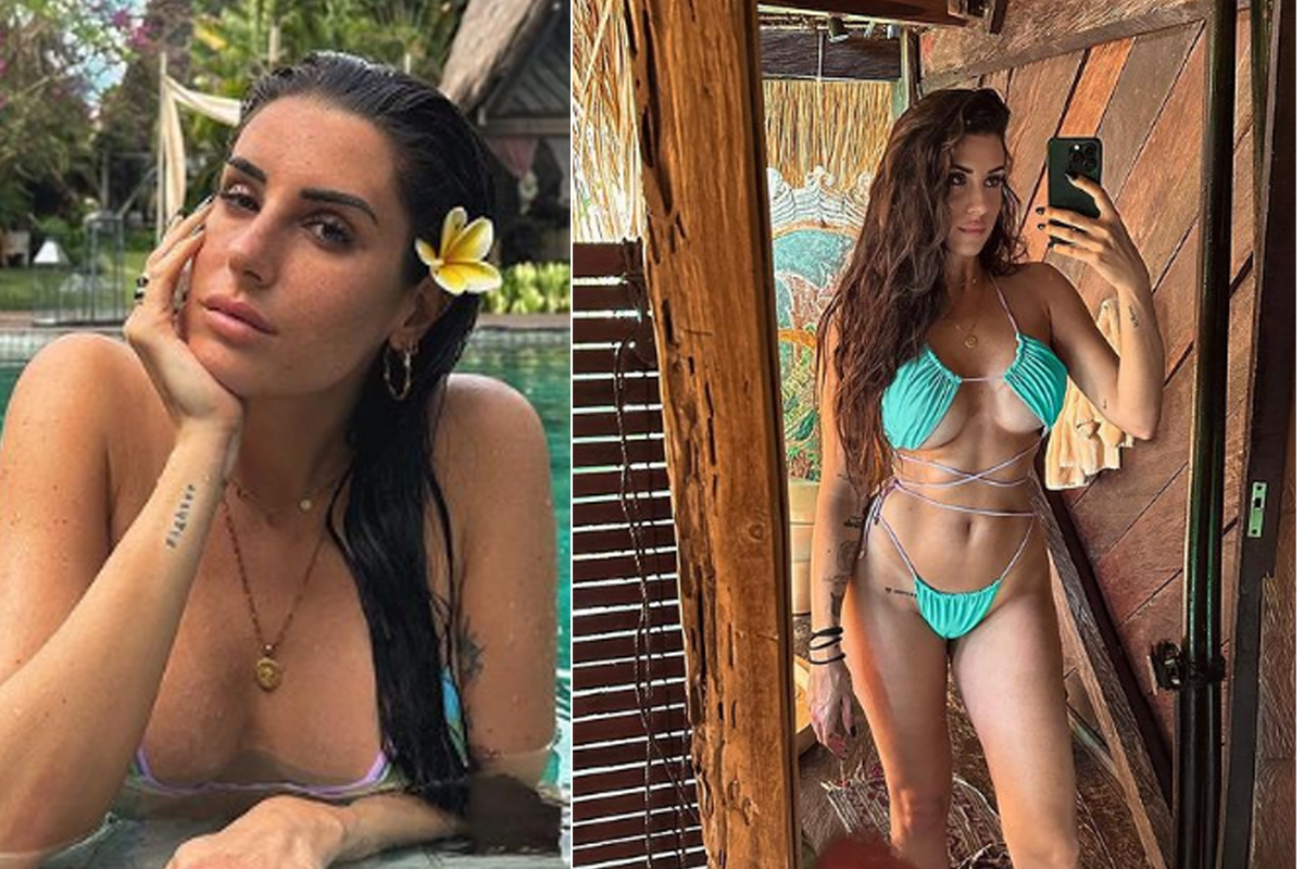 Valentina Vignali in perizoma nel mare di Bali. “The body, statuaria”. FOTO Valentina Vignali in perizoma nel mare di Bali. “The body, statuaria”. FOTO