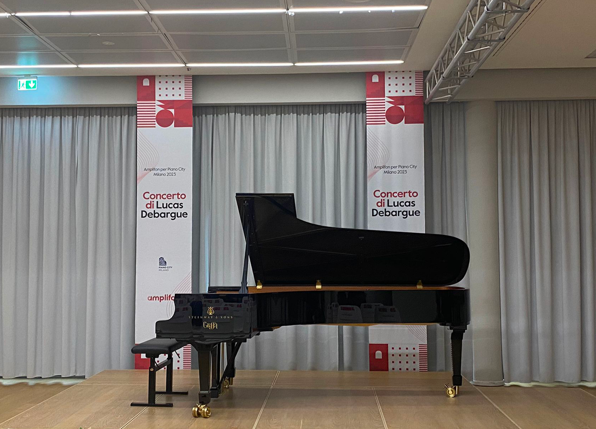 Piano City Milano, Amplifon apre la sua sede per il concerto di Lucas Debargue Piano City Milano, Amplifon apre la sua sede per il concerto di Lucas Debargue