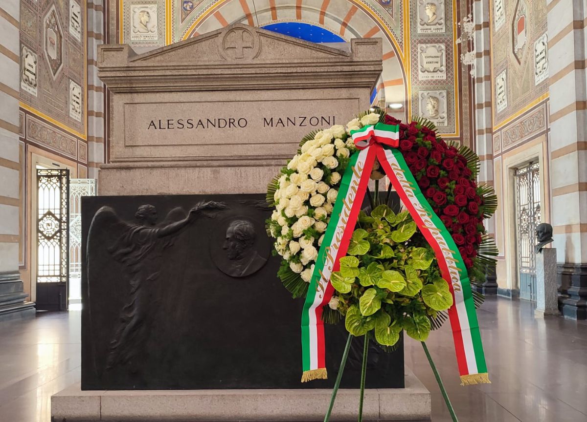 150° anniversario della morte di Manzoni, Mattarella: “Un padre della Patria” 150° anniversario della morte di Manzoni, Mattarella: “Un padre della Patria”