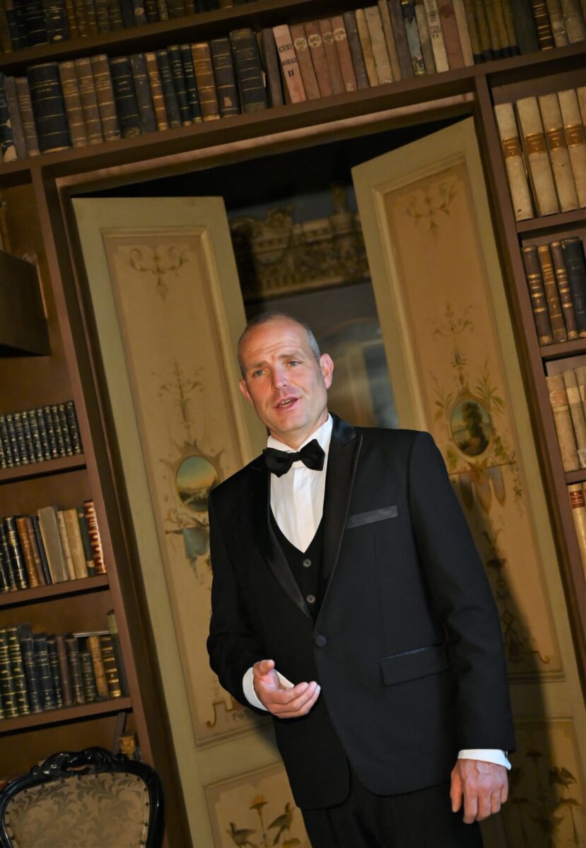 Fabio Valenti tenore una voce nel Castello del Conte Carlo Foderati di Val D’Elsa