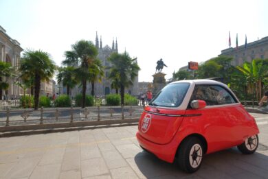 Microlino sarà protagonista dei Party Like a Deejay