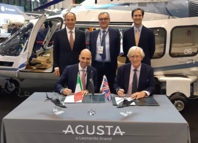 Leonardo, nuovi ordini annunciati a EBACE 2023