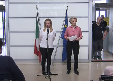 Alluvione, von der Leyen in Emilia Romagna con Meloni. VIDEO