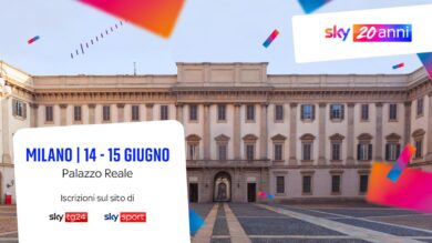 Sky Italia compie 20 anni: a Milano 2 giorni di ospiti vip ed eventi gratuiti