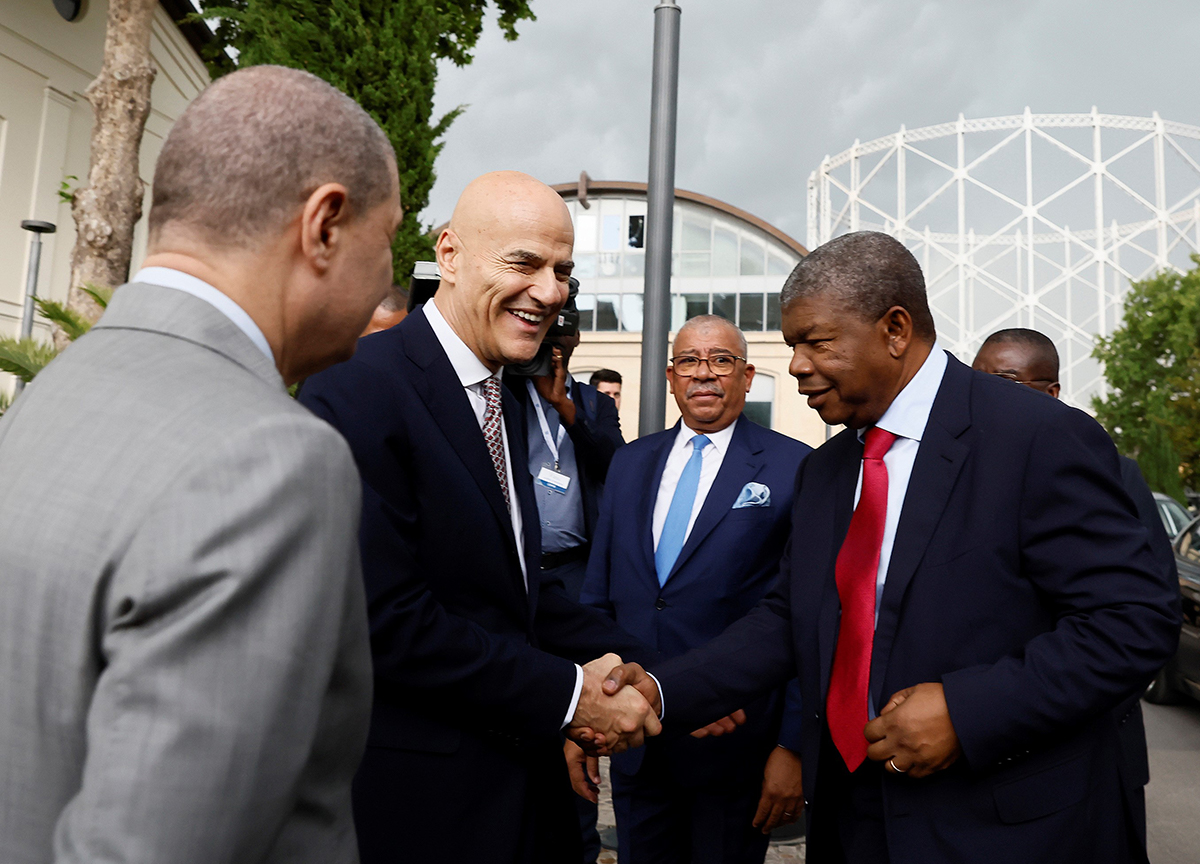 Eni accoglie il Presidente angolano João Lourenço al tecnopolo “Eni 2050 lab” Eni accoglie il Presidente angolano João Lourenço al tecnopolo “Eni 2050 lab”