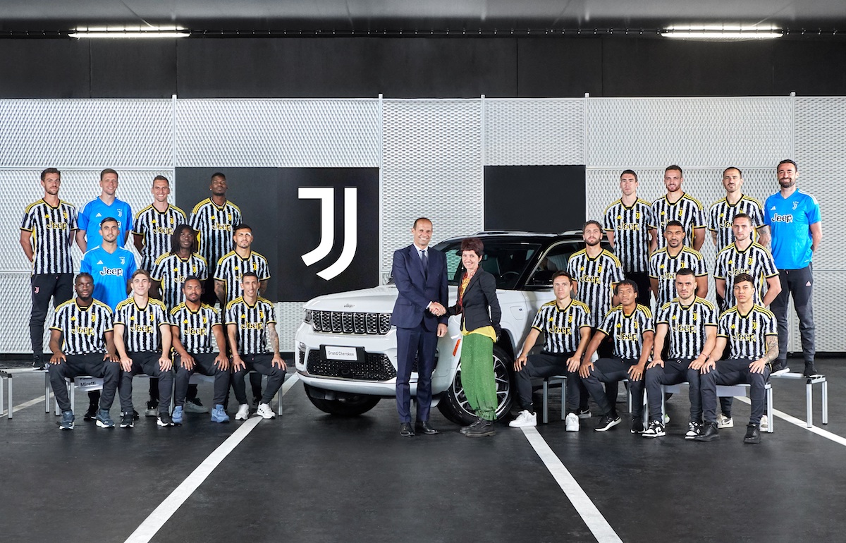 Juventus viaggia in JeepGrand Cherokee Juventus viaggia in JeepGrand Cherokee