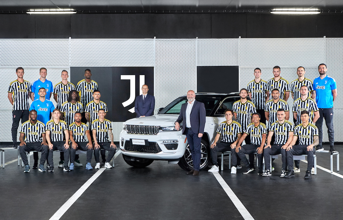 Juventus viaggia in JeepGrand Cherokee Juventus viaggia in JeepGrand Cherokee