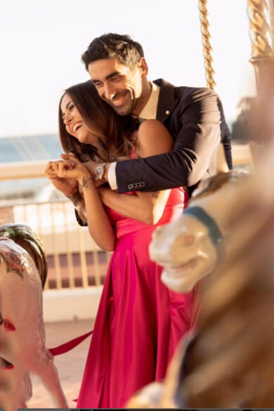 Filippo Magnini e Giorgia Palmas eroi: inseguono e bloccano una ladra