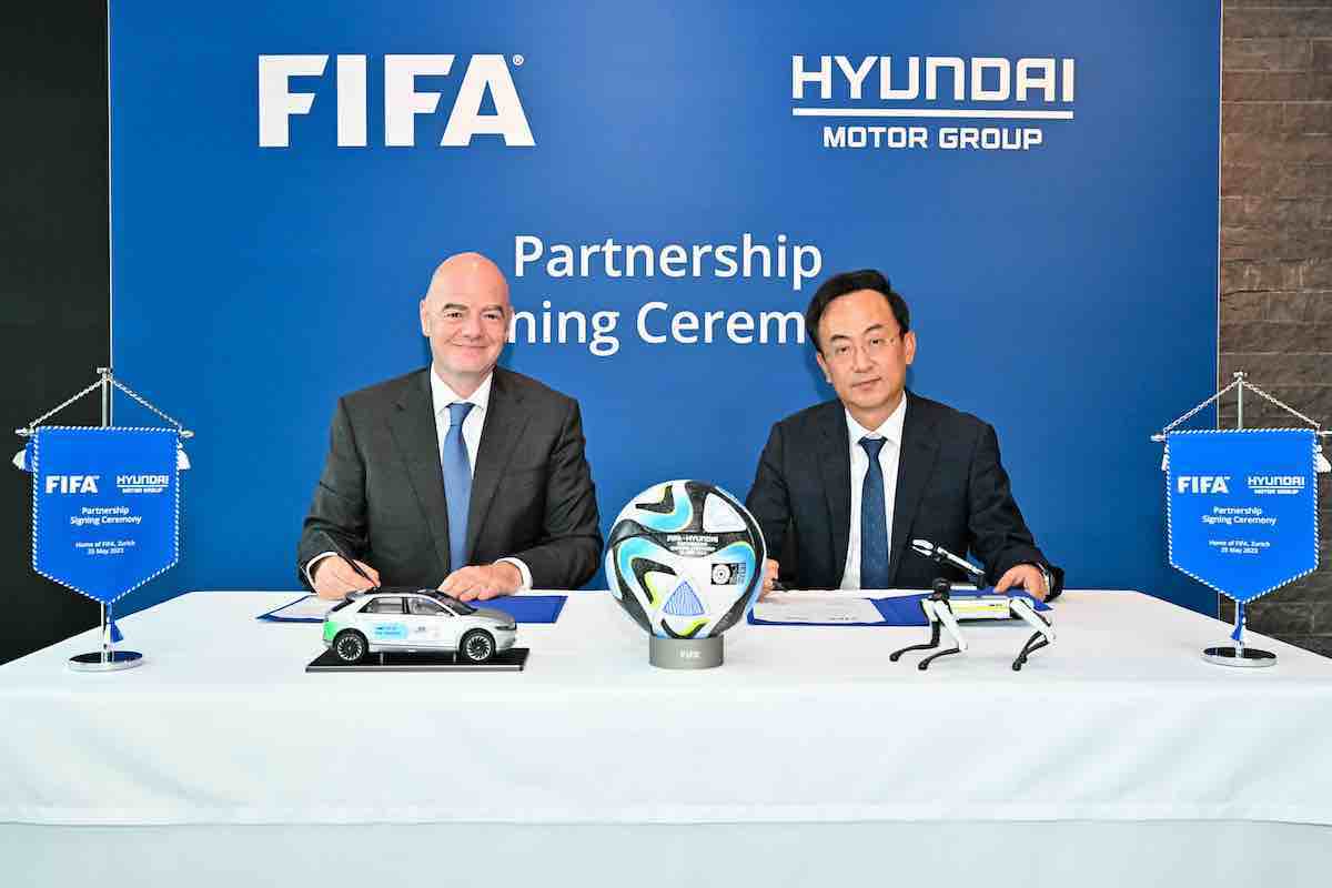 Hyundai e Kia rinnovano la partnership con FIFA fino al 2030 Hyundai e Kia rinnovano la partnership con FIFA fino al 2030