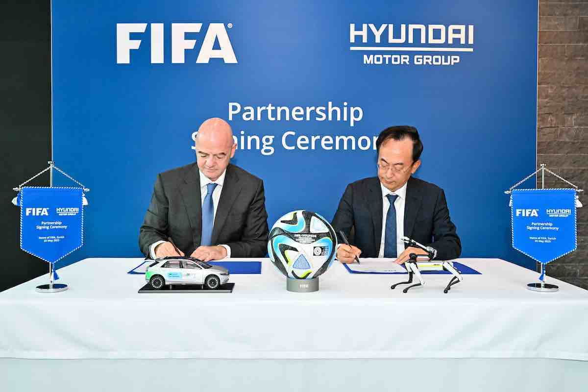 Hyundai e Kia rinnovano la partnership con FIFA fino al 2030 Hyundai e Kia rinnovano la partnership con FIFA fino al 2030