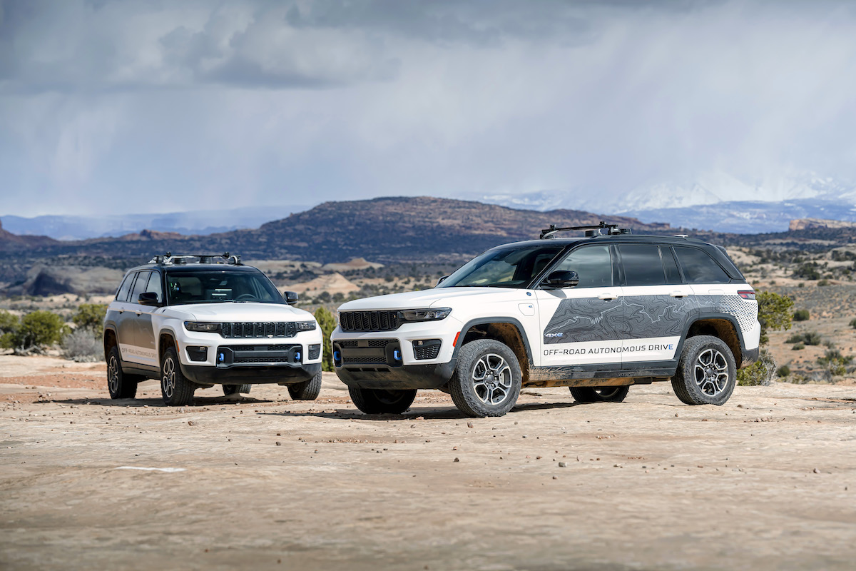 Jeep testa la futura tecnologias IA per la guida autonoma in off road Jeep testa la futura tecnologias IA per la guida autonoma in off road