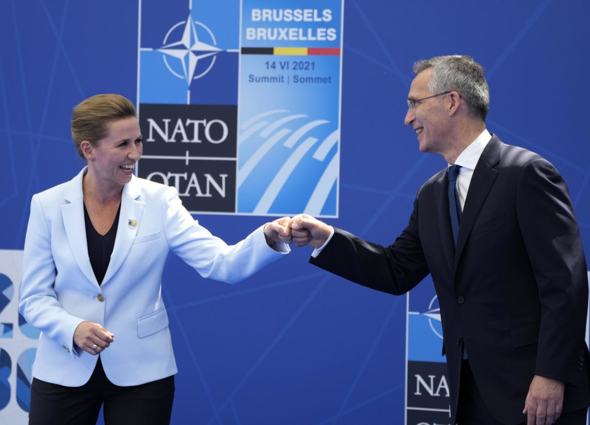 Chi è la premier danese Frederiksen in pole per la guida della Nato Chi è la premier danese Frederiksen in pole per la guida della Nato