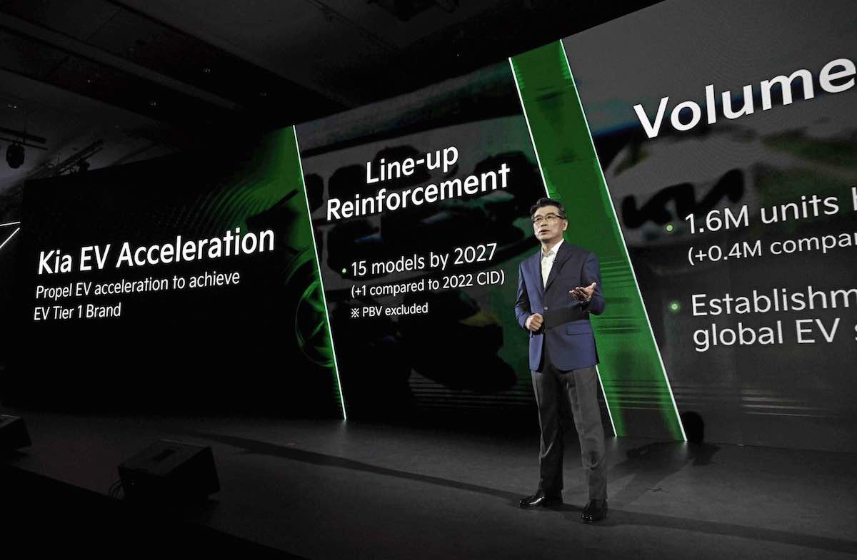 Kia, venderemo 1,6 mln veicoli elettrici entro 2030