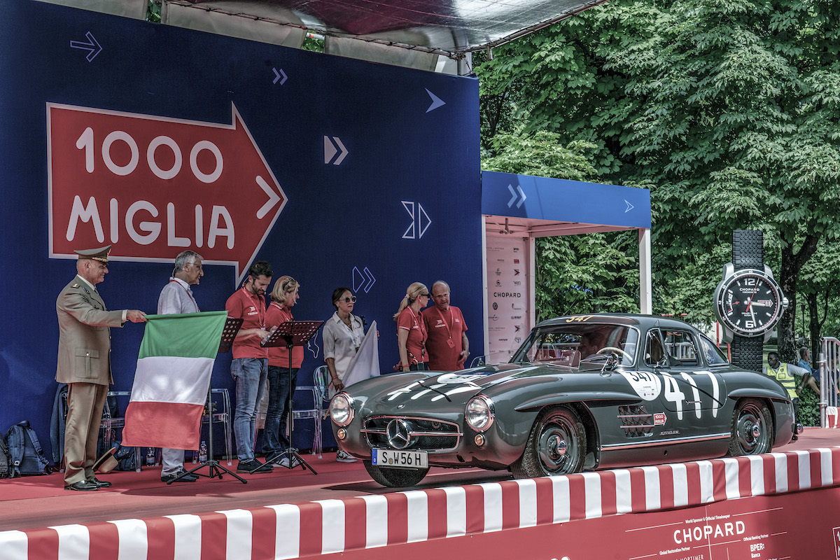 Mercedes-Benz per la prima volta alla «1000 Miglia Green” Mercedes-Benz per la prima volta alla «1000 Miglia Green”