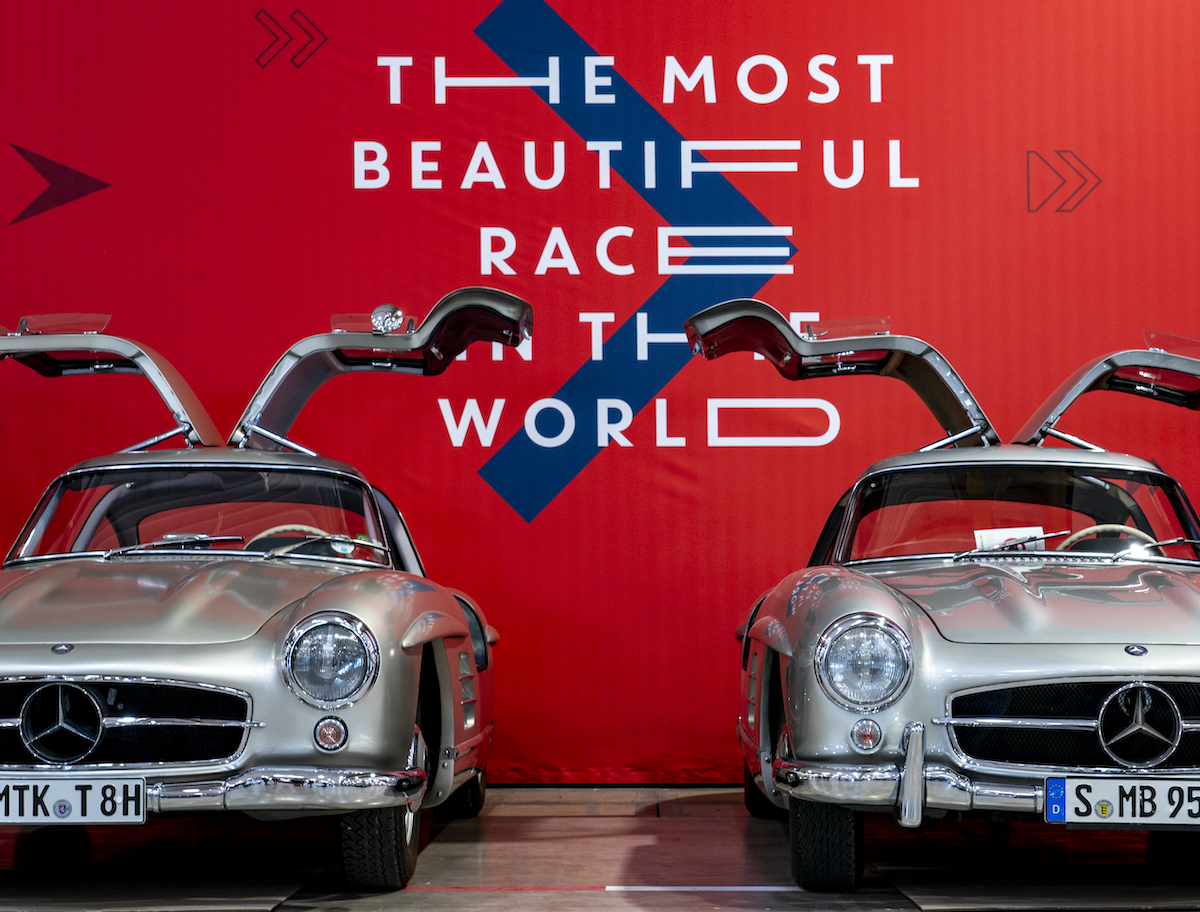 Mercedes-Benz per la prima volta alla «1000 Miglia Green” Mercedes-Benz per la prima volta alla «1000 Miglia Green”