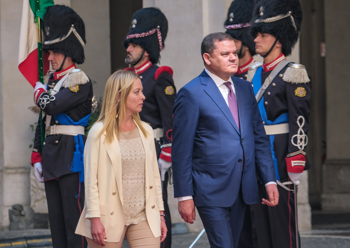 Meloni riceve il premier della Libia. Focus dell’incontro migranti-energia