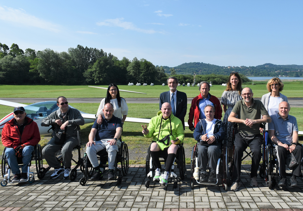 La disabilità in cielo senza barriere
