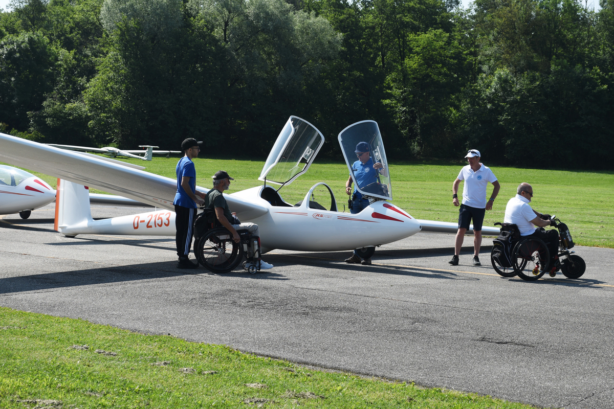 La disabilità in cielo senza barriere