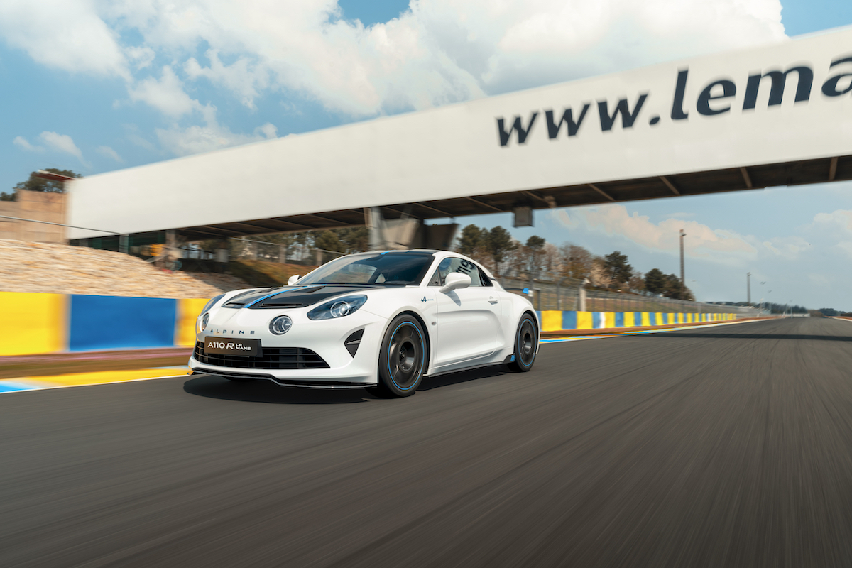Alpine svela la serie limitata A110 R Le Mans