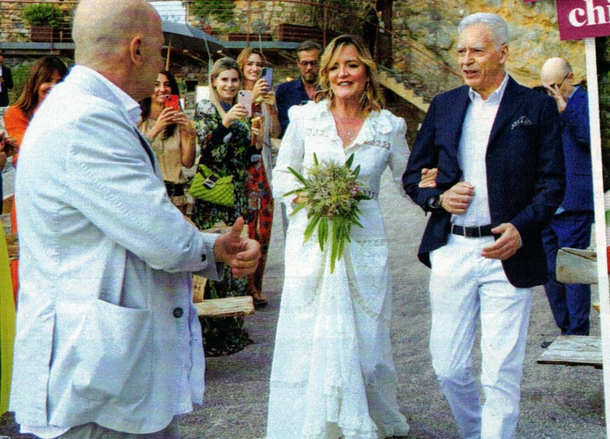 Alessandro Sallusti e Patrizia Groppelli, le foto esclusive delle nozze