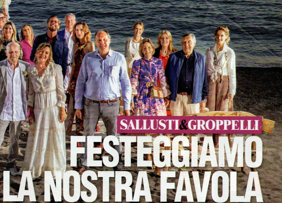 Alessandro Sallusti e Patrizia Groppelli, le foto esclusive delle nozze