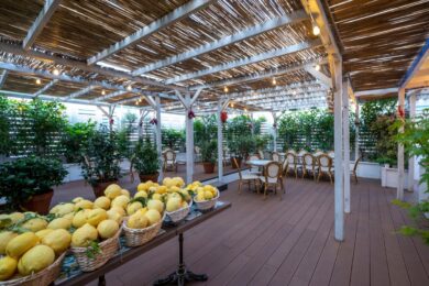 Carmelina, la cultura partenopea conquista Milano con… una terrazza fashion