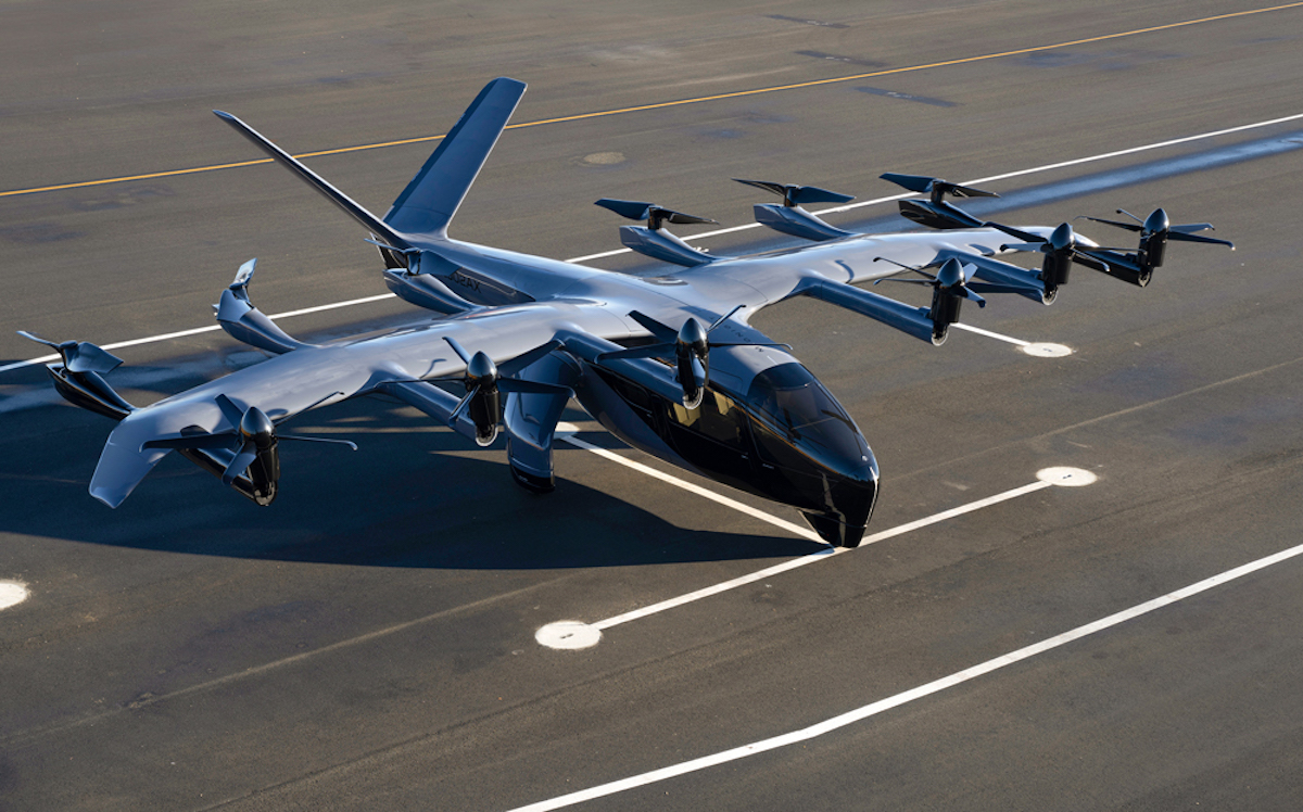 Al Paris Air Show 2023 debutta Midnight eVTOL firmato Stellantis e Archer