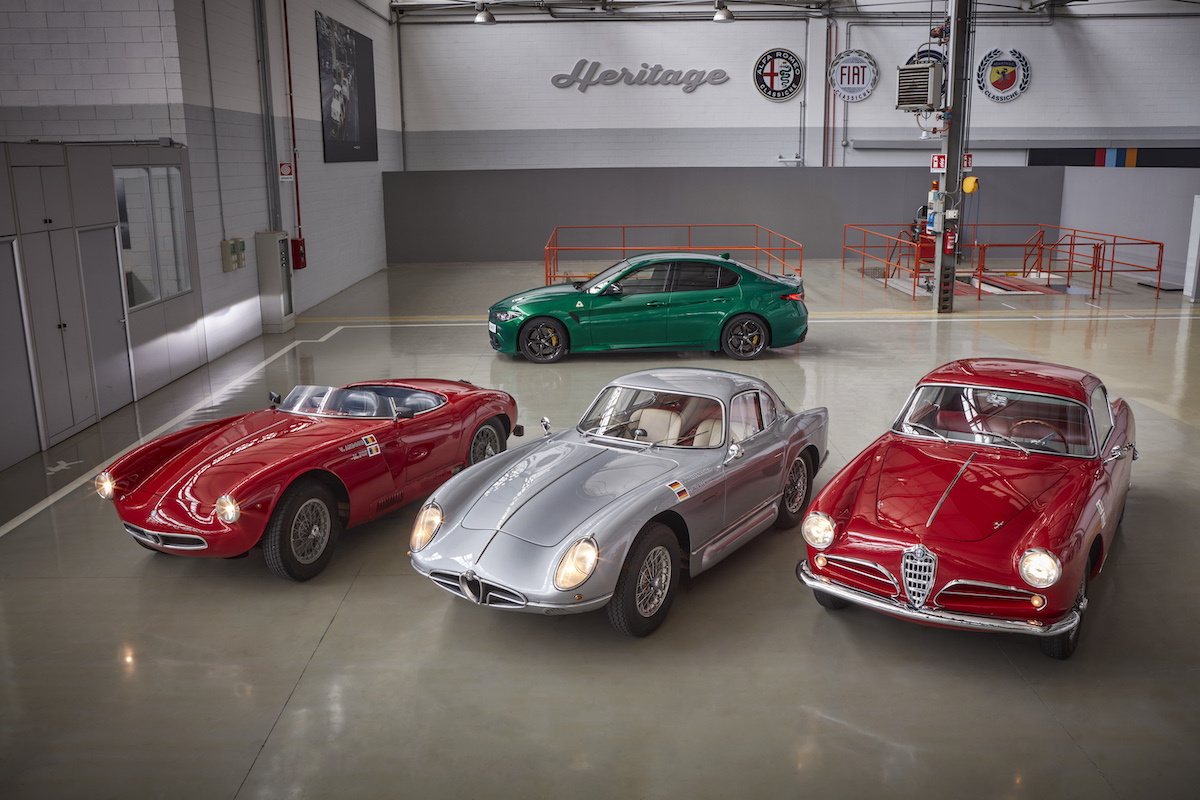 Debutta alla Mille Miglia la nuova Giulia Quadrifoglio “100° Anniversario” Debutta alla Mille Miglia la nuova Giulia Quadrifoglio “100° Anniversario”