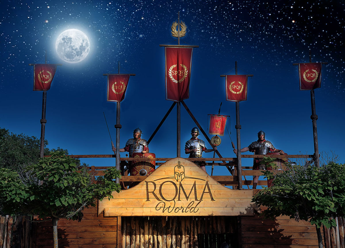 Sono tornati gli antichi romani. Roma World, sogno di una notte da legionario
