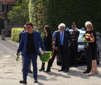 Alte istituzioni e alcuni vip a Villa San Martino