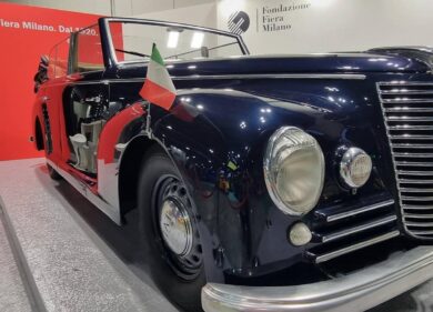 A Citylife, per la Mille Miglia, la Torpedo special di Fondazione Fiera