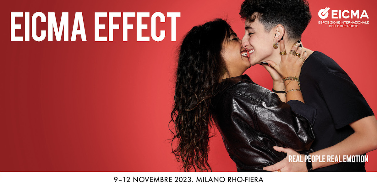 Eicma: il pubblico protagonista della campagna pubblicitaria 2023