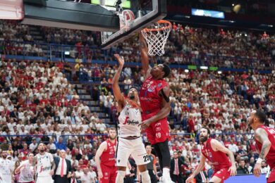 Olimpia Milano vola sulla ali di Shields: la Virtus Bologna si arrende