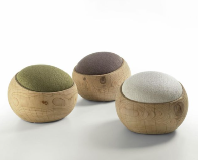 Massari, il re dei dolci cede al fascino del design: nasce Sgabello Bignè