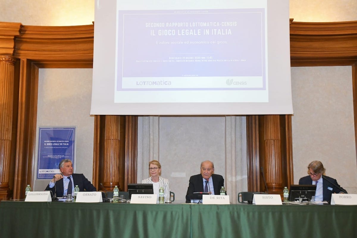 Presentato il secondo Rapporto Lottomatica-Censis