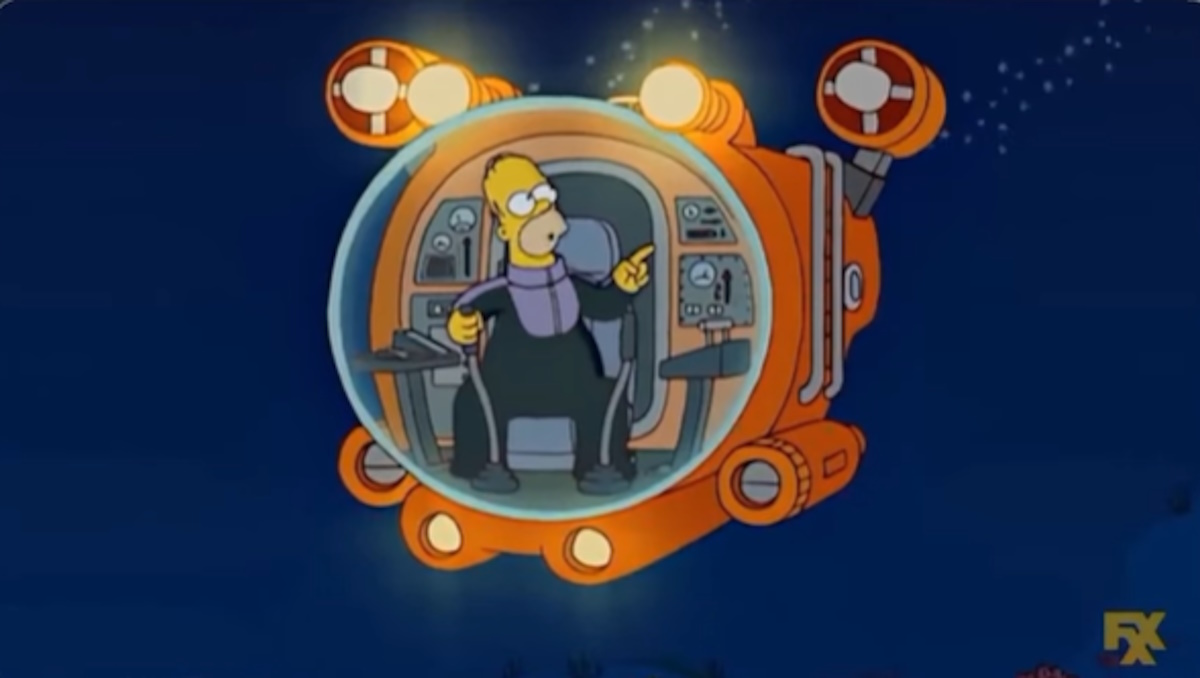 Sottomarino Titan, i Simpson avevano previsto la tragedia – VIDEO