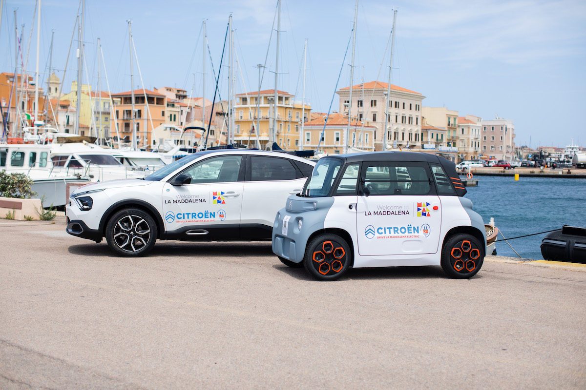 Citroën promuove la mobilità elettrica sull’ isola della Maddalena Citroën promuove la mobilità elettrica sull’ isola della Maddalena