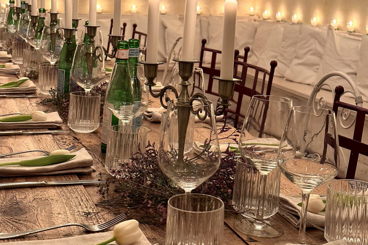 Gelsomina fa serata: cena mediterranea a lume di candela e aperitivo di classe Gelsomina fa serata: cena mediterranea a lume di candela e aperitivo di classe
