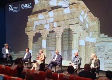 A2A, Il Terzo Paradiso dell’energia illumina Monte Isola