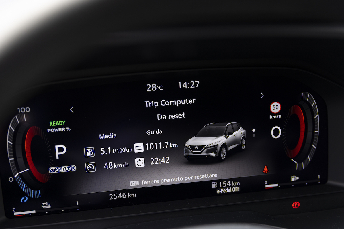 Nissan Qashqai e-POWER, un solo pieno per percorrere 1000 km