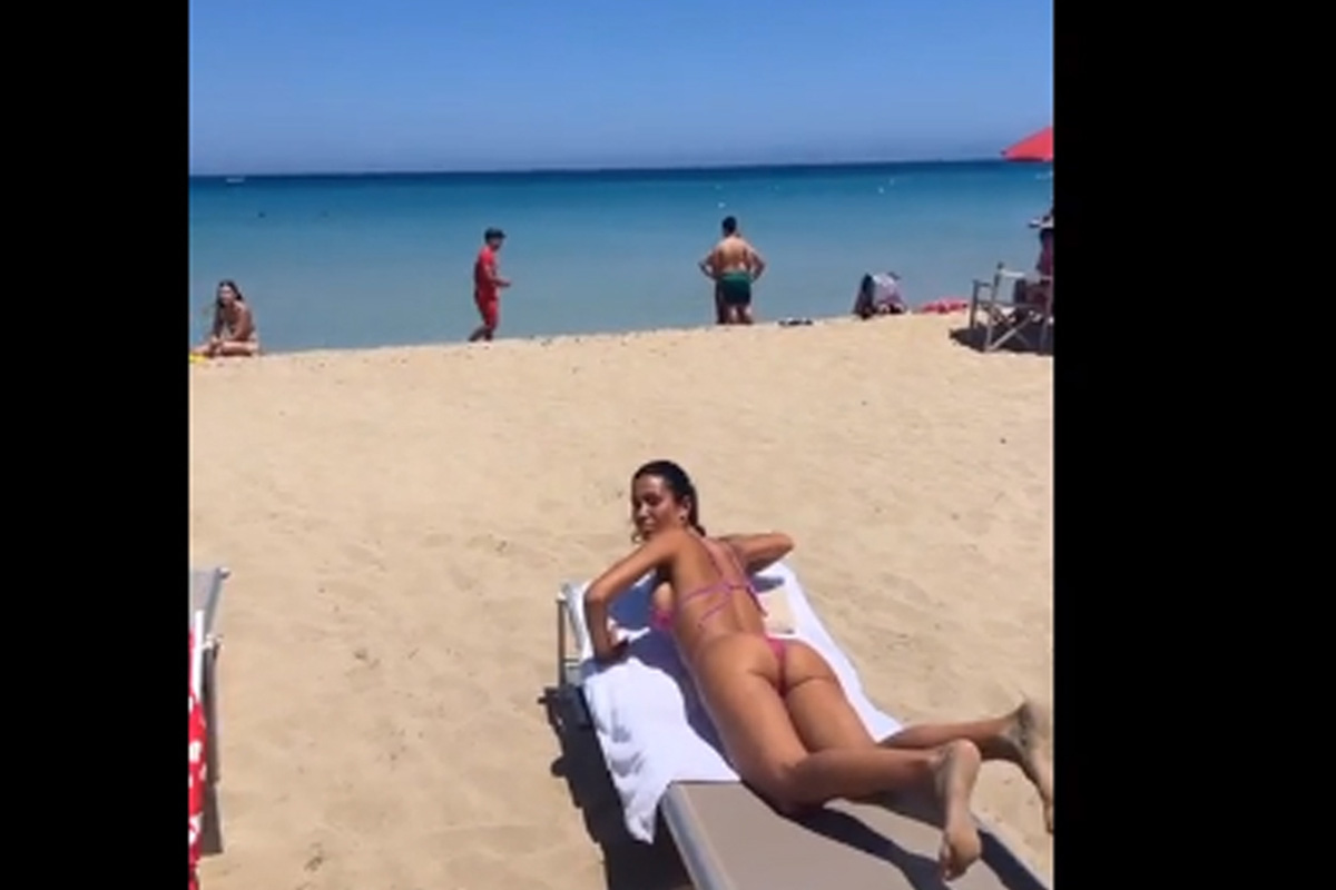 federica nargi perizoma bikini foto lady matri